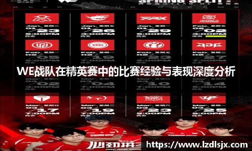 WE战队在精英赛中的比赛经验与表现深度分析