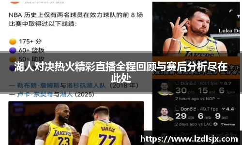 湖人对决热火精彩直播全程回顾与赛后分析尽在此处
